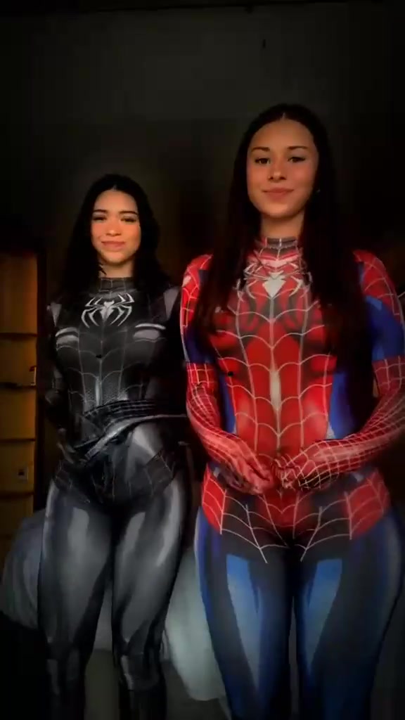 Sophie Rain With Kawaiisofey Cosplay Spider Man Sexy Dancing Videos Onlyfans Leaked